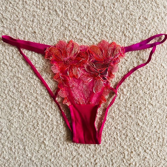 Honey Birdette Floral Lace Panties - Picture 1 of 4